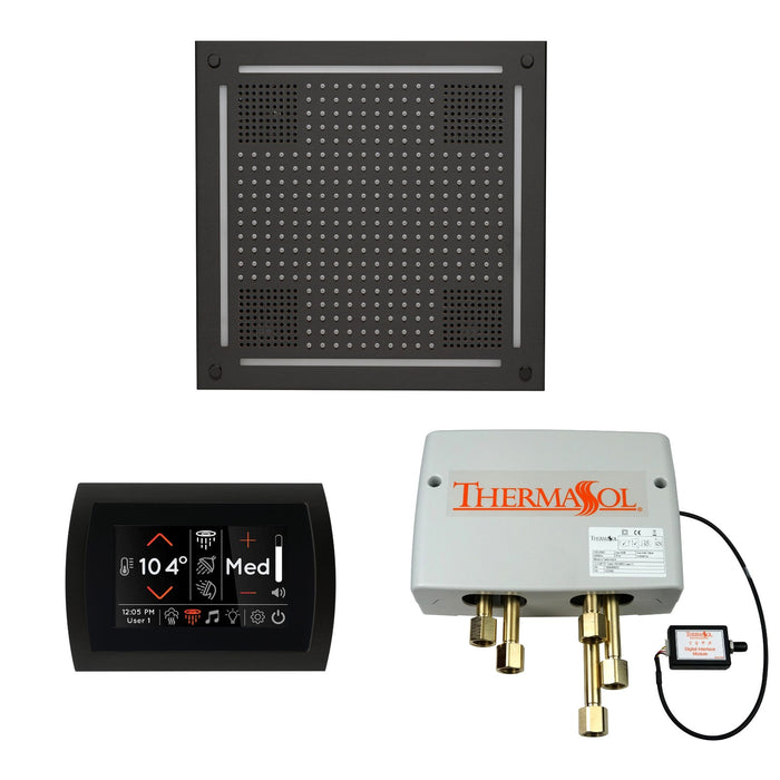 ThermaSol Revitalize Your Shower Experience with the ThermaSol Hydrovive Wellness Package Featuring the Signature Touch Round Interface