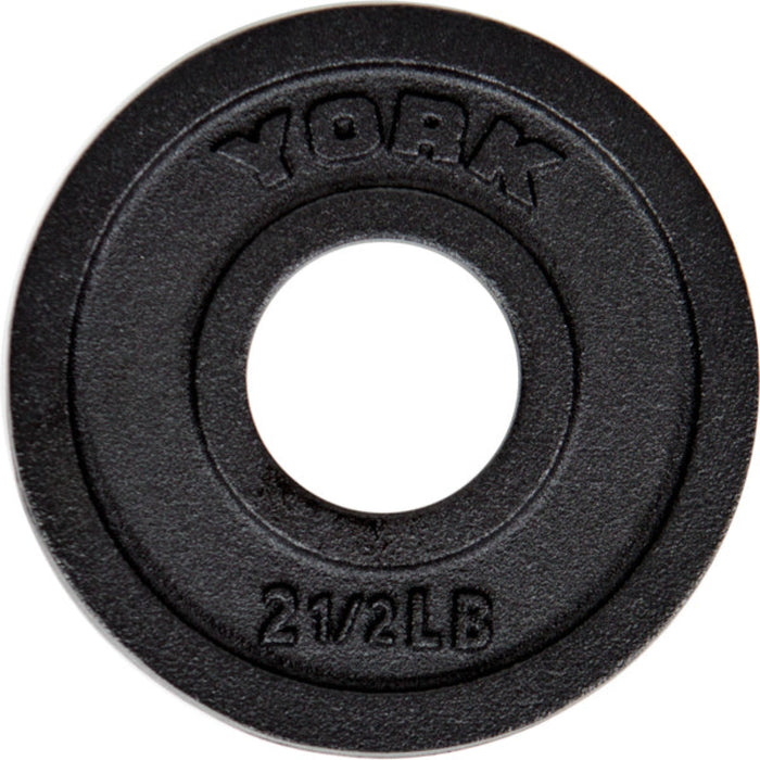 York Barbell 2-Inch Olympic Cast Iron Weight Disc