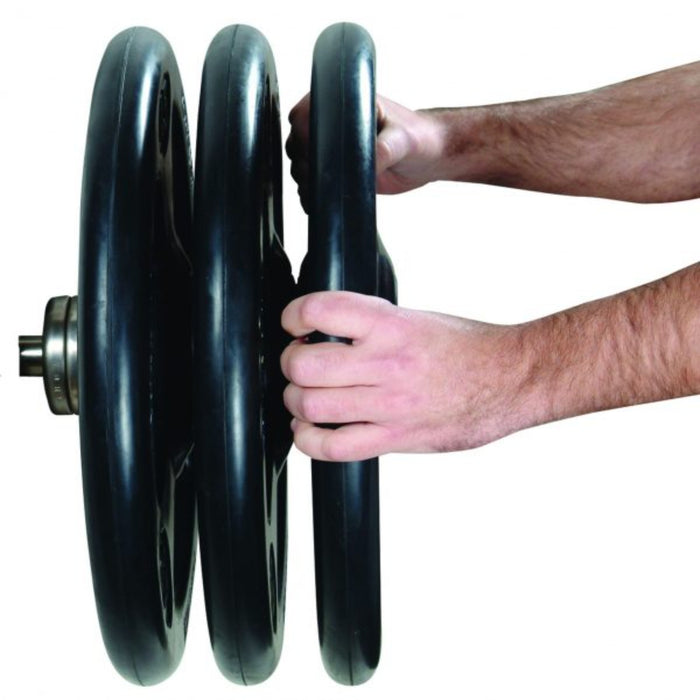 York Barbell 'ISO-GRIP' 2.5 lb Steel Composite Olympic Grip Plate Set - Exclusively in Pairs