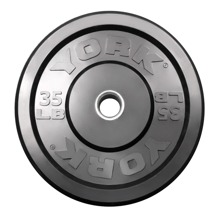 York Barbell USA's 35 lb Noir Training Bumper