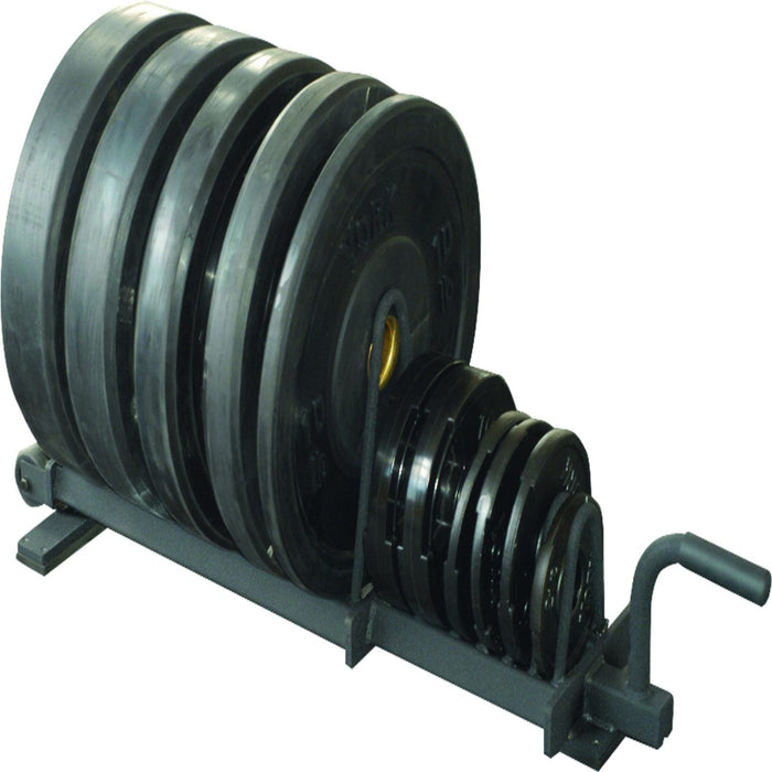 York Barbell Sleek Horizontal Plate Rack