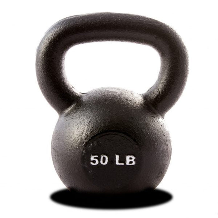 York Barbell Strength with the 50 lb. Lone Kettlebell from York Barbell