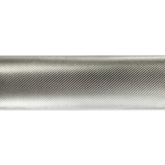 York Barbell 7-Foot North American Chrome Bar with a 2000 lb Test and 32 mm Strength