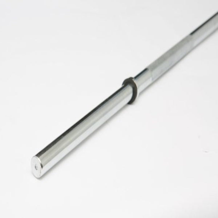 York Barbell's 5-Foot Deluxe Chrome Bar with Sturdy Built-in Collars