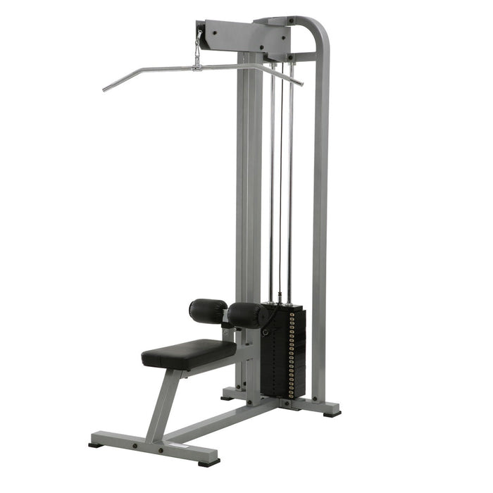 York Barbell's ST Lat Pulldown with a 300 lb Weight Stack