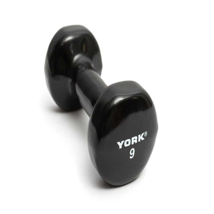 York Barbell Fitness with the 9 lb Vinyl Fitbell from York Barbell