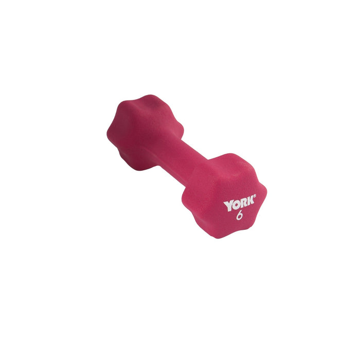 York Barbell  6 lb. Neoprene Fitbell by York Barbell