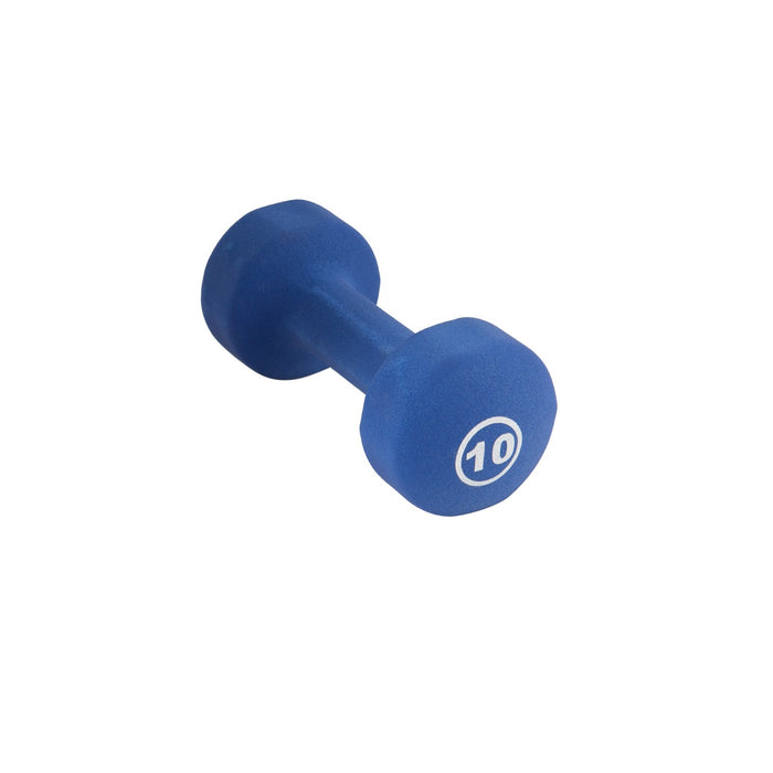 York Barbell Fitness with the York Barbell 10 lb. Neoprene Fitbell