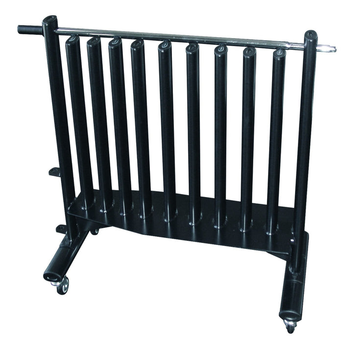 York Barbell Neo-Hex Fitbell Rack with Security Bar (40" W x 28" D x 43" H)