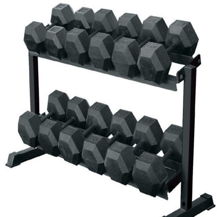 York Barbell's Pro-Hex Rack in Stylish Black