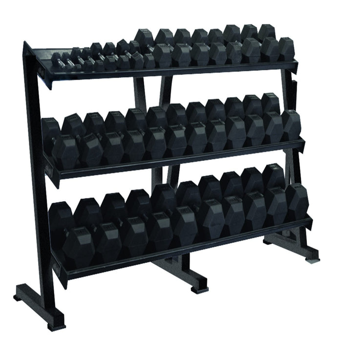 York Barbell 3-Layer Tray Dumbbell Rack by York Barbell