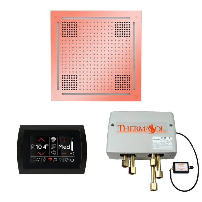 ThermaSol Revitalize Your Shower Experience with the ThermaSol Hydrovive Wellness Package Featuring the Signature Touch Round Interface